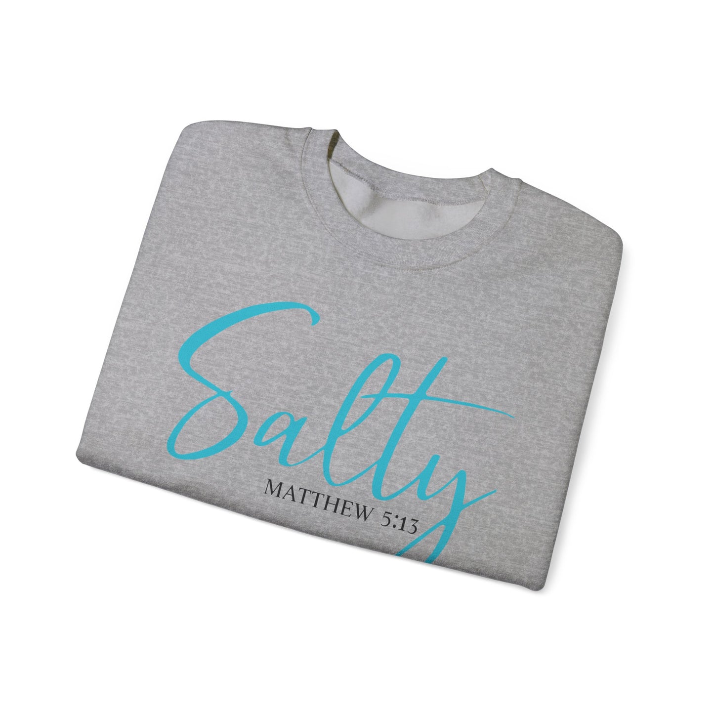 Salty Matthew 5:13 Verse - Christian - Unisex NuBlend® Crewneck Sweatshirt