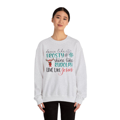 Love Like Jesus - Christian - Unisex NuBlend® Crewneck Sweatshirt