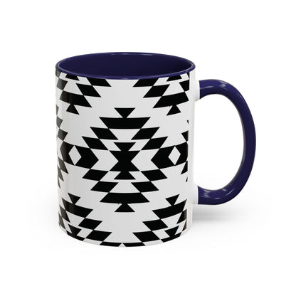 Aztec Icon - Accent Ceramic Coffee Mug, 11oz