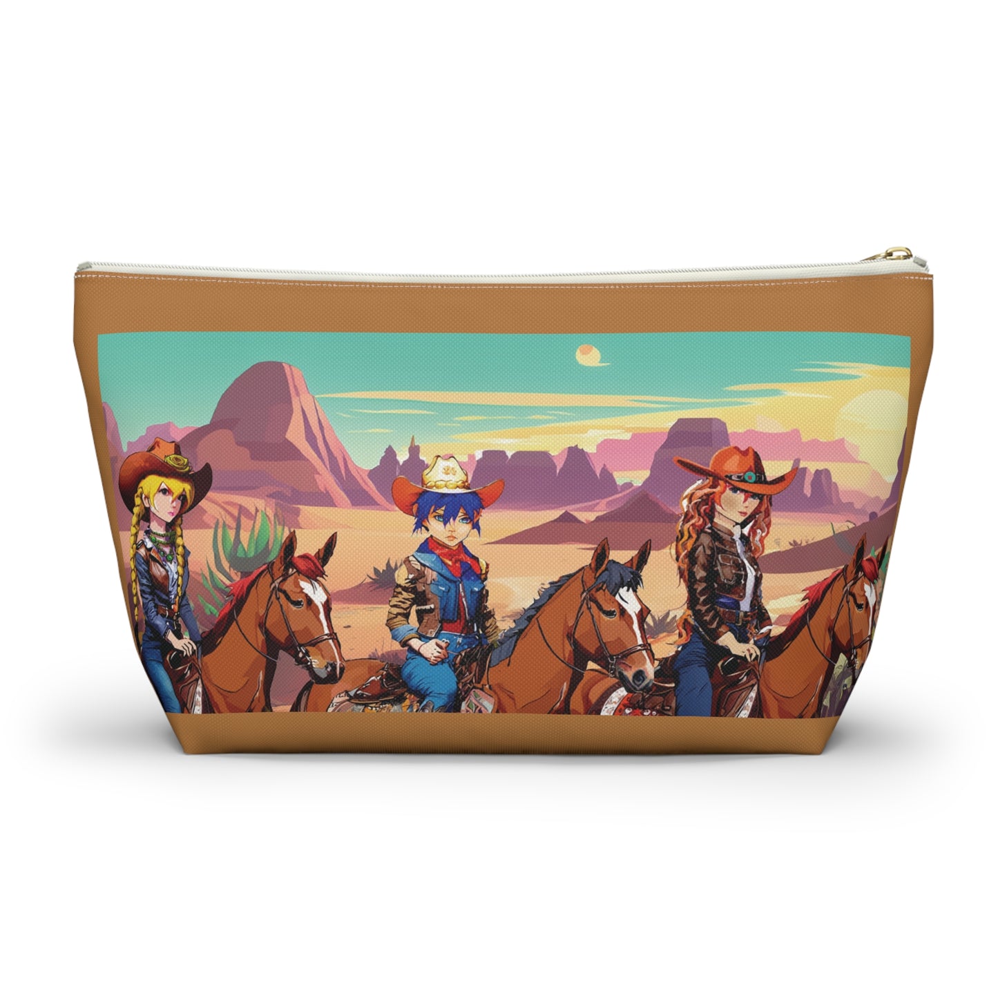 Ironlilly Girls Anime Western - Accessory Pouch