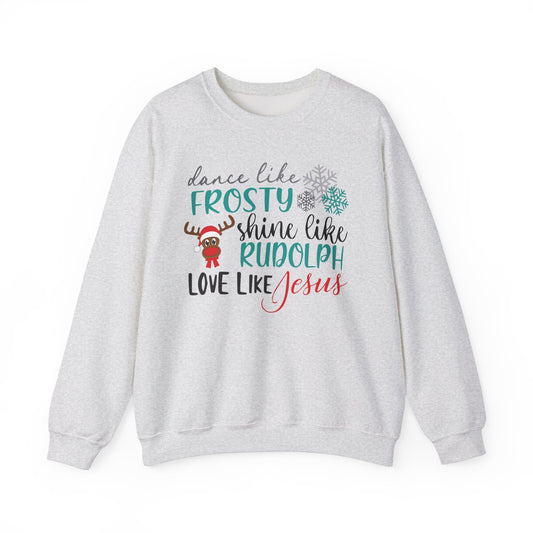 Love Like Jesus - Christian - Unisex NuBlend® Crewneck Sweatshirt