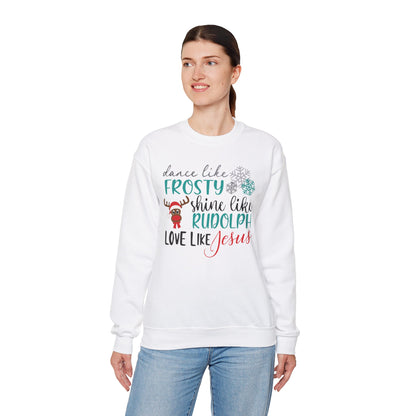 Love Like Jesus - Christian - Unisex NuBlend® Crewneck Sweatshirt