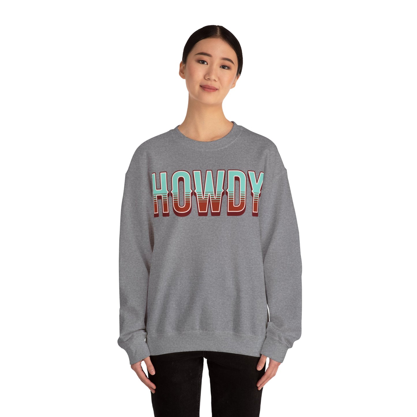 Howdy - Unisex NuBlend® Crewneck Sweatshirt