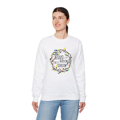 Jesus is the Reason for the Season - Christian - Unisex NuBlend® Crewneck Sweatshirt