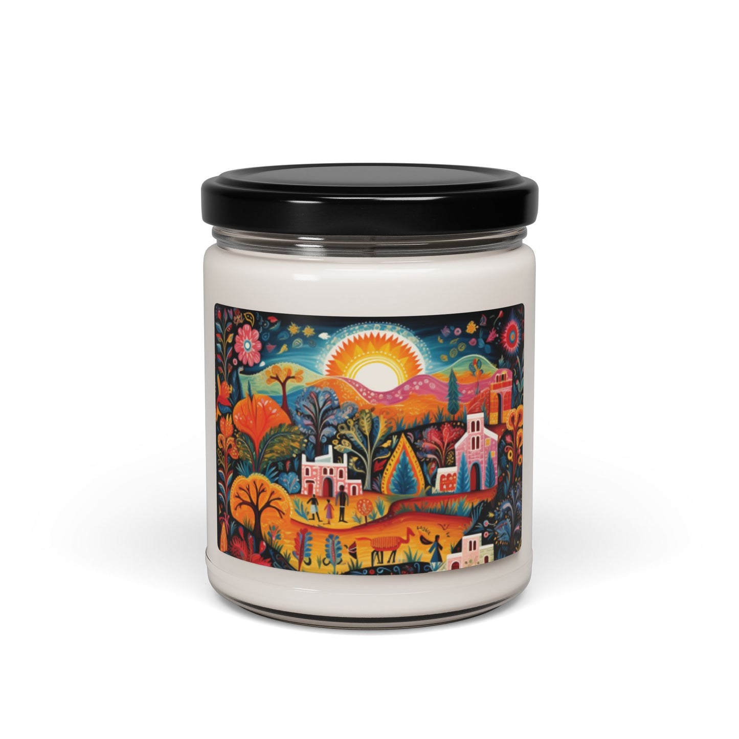 Folk Art - Scented Soy Candle, 9oz