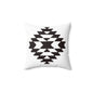 Doubletake Soft Desert Stripe Giant Aztec Reversible Pillow