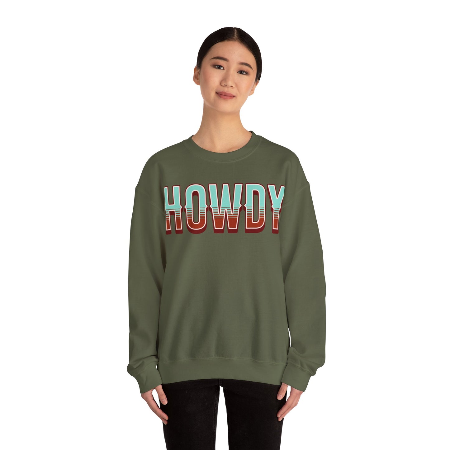 Howdy - Unisex NuBlend® Crewneck Sweatshirt