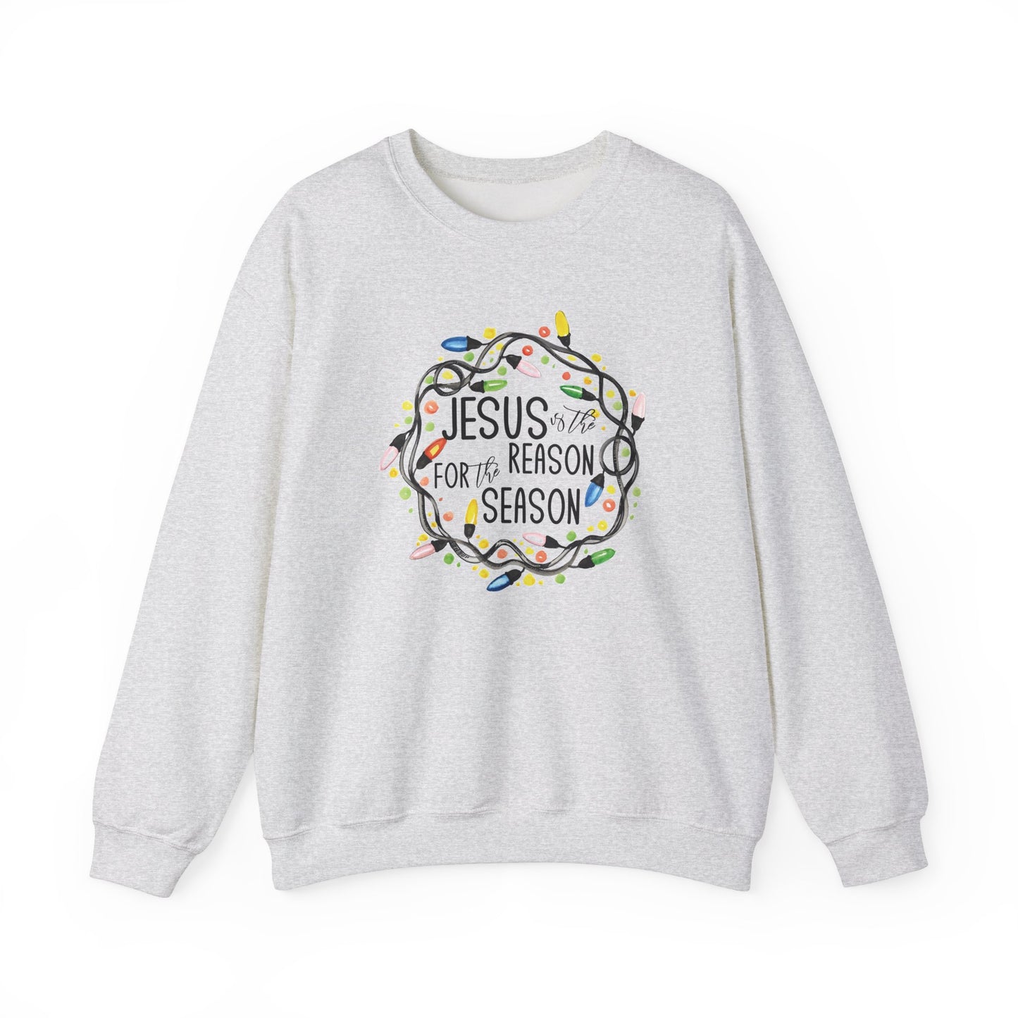 Jesus is the Reason for the Season - Christian - Unisex NuBlend® Crewneck Sweatshirt