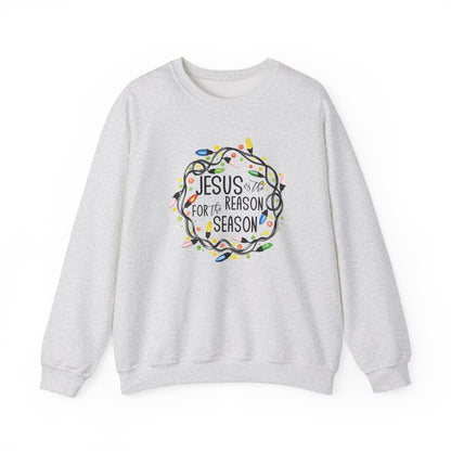 Jesus is the Reason for the Season - Christian - Unisex NuBlend® Crewneck Sweatshirt