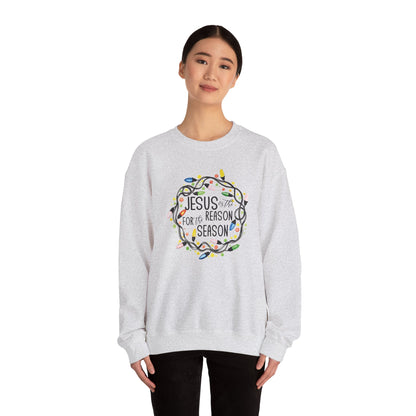 Jesus is the Reason for the Season - Christian - Unisex NuBlend® Crewneck Sweatshirt