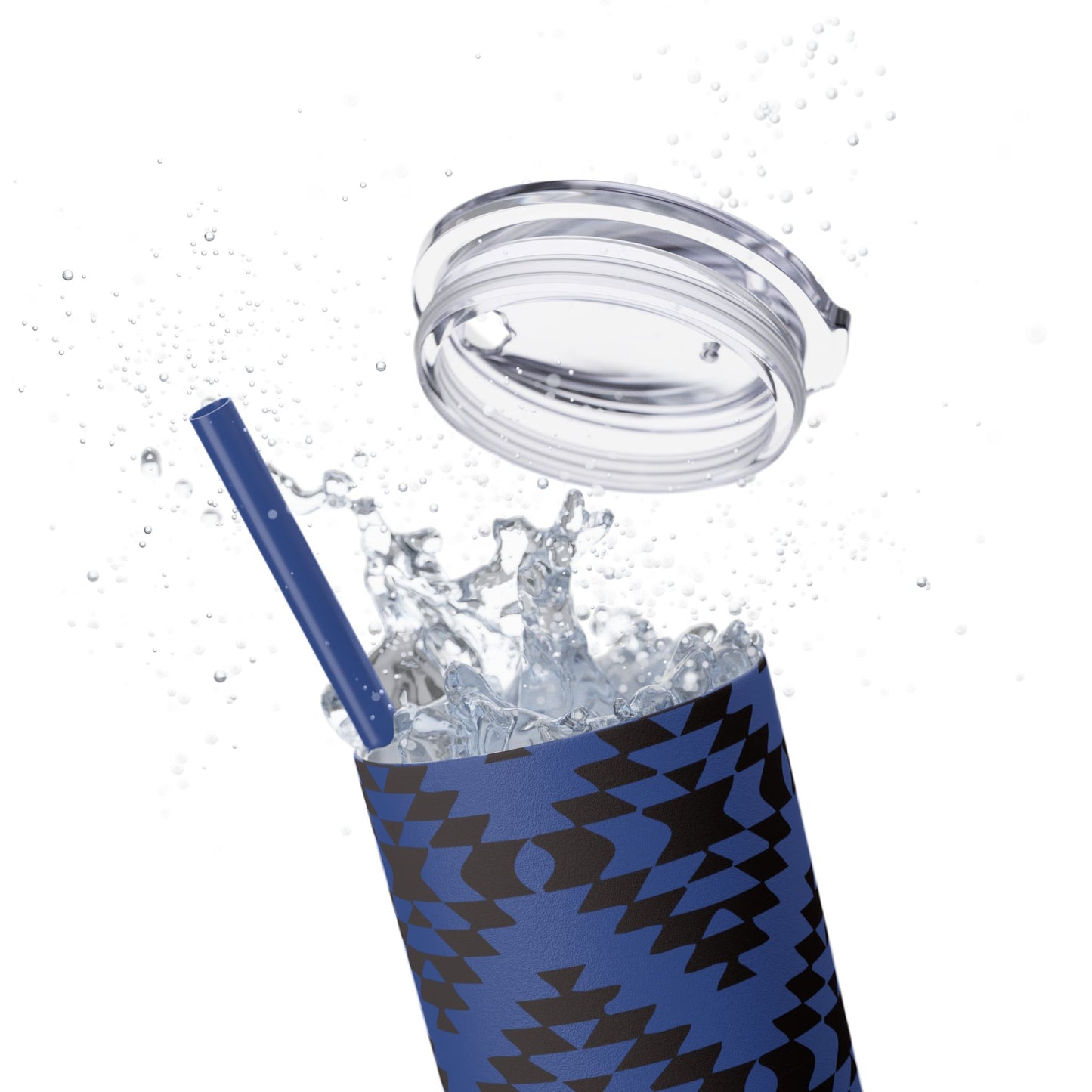 Aztec Icon - Skinny Tumbler with Straw, 20oz