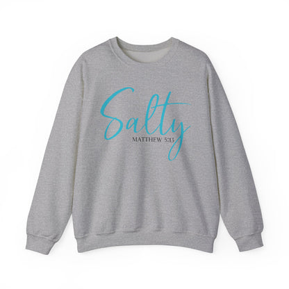 Salty Matthew 5:13 Verse - Christian - Unisex NuBlend® Crewneck Sweatshirt