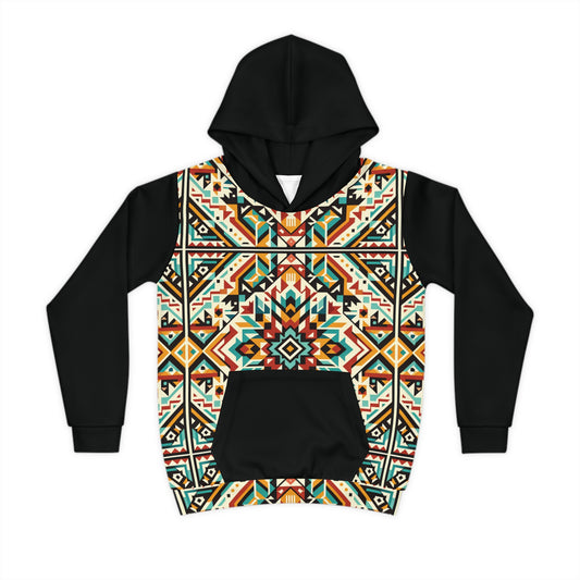 Southwest Starburst Color Block Hoodie - Kids Sizes