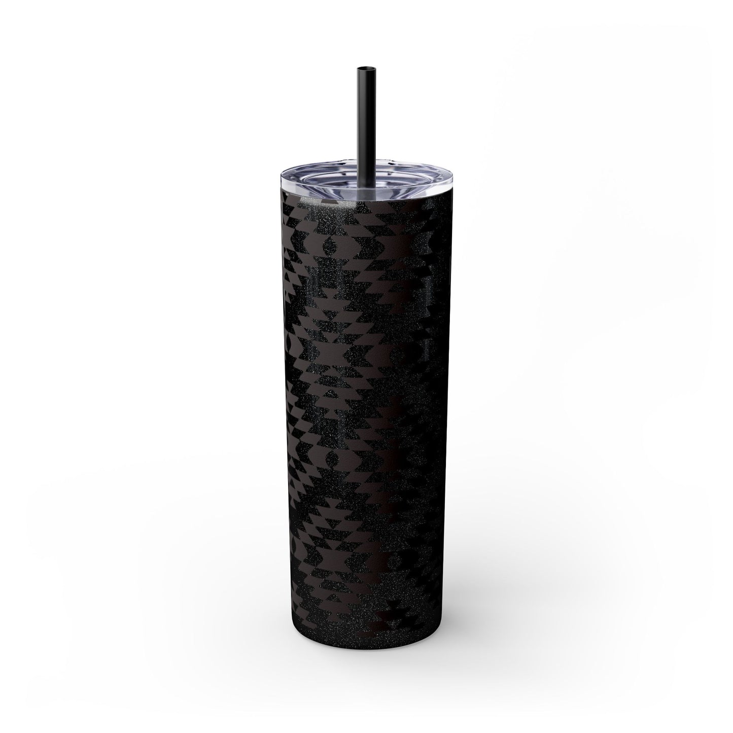 Aztec Icon - Skinny Tumbler with Straw, 20oz