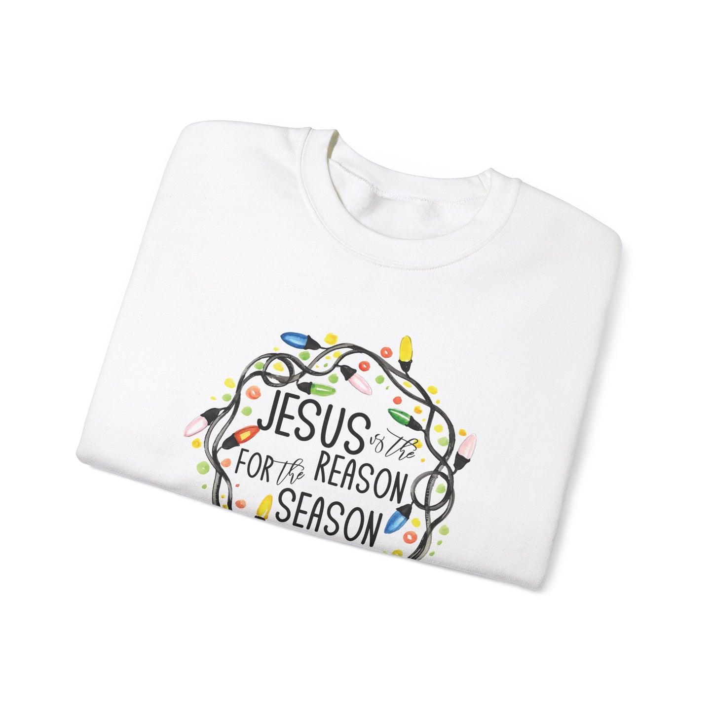 Jesus is the Reason for the Season - Christian - Unisex NuBlend® Crewneck Sweatshirt