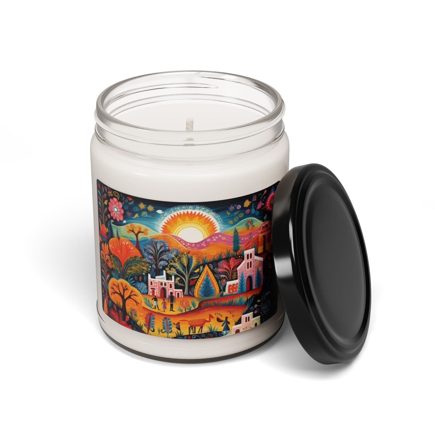 Folk Art - Scented Soy Candle, 9oz