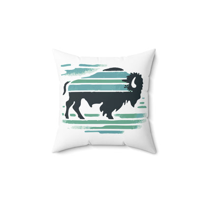 Doubletake Southwest Buffalo Starburst Reversible Pillow