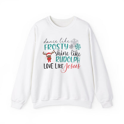 Love Like Jesus - Christian - Unisex NuBlend® Crewneck Sweatshirt