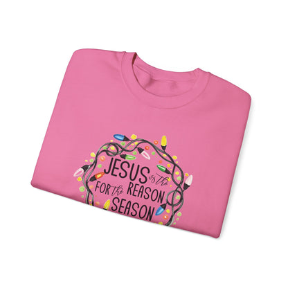 Jesus is the Reason for the Season - Christian - Unisex NuBlend® Crewneck Sweatshirt