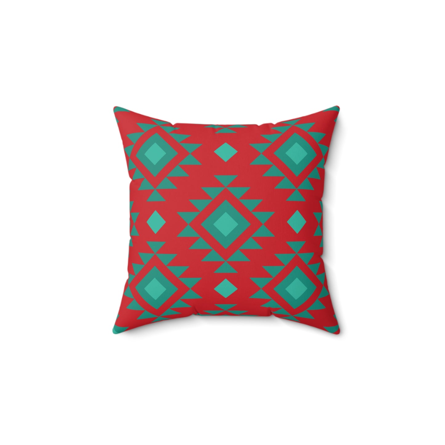 Doubletake Aztec Cow Print Reversible Pillow