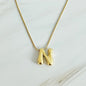 Balloon Letter Initial Necklace