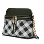 MKF Suki Checkered Crossbody Bag