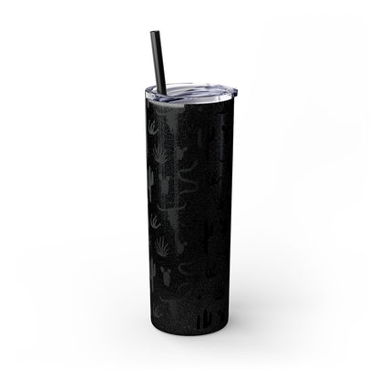 Desert Icon - Skinny Tumbler with Straw, 20oz