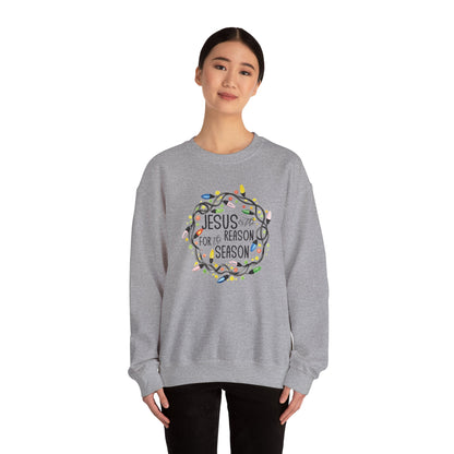 Jesus is the Reason for the Season - Christian - Unisex NuBlend® Crewneck Sweatshirt