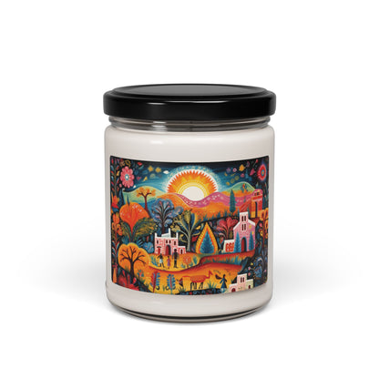 Folk Art - Scented Soy Candle, 9oz