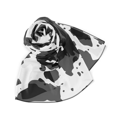 Cow Print - Wild Rag - Semi Sheer Poly