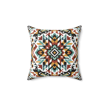 Doubletake Southwest Buffalo Starburst Reversible Pillow