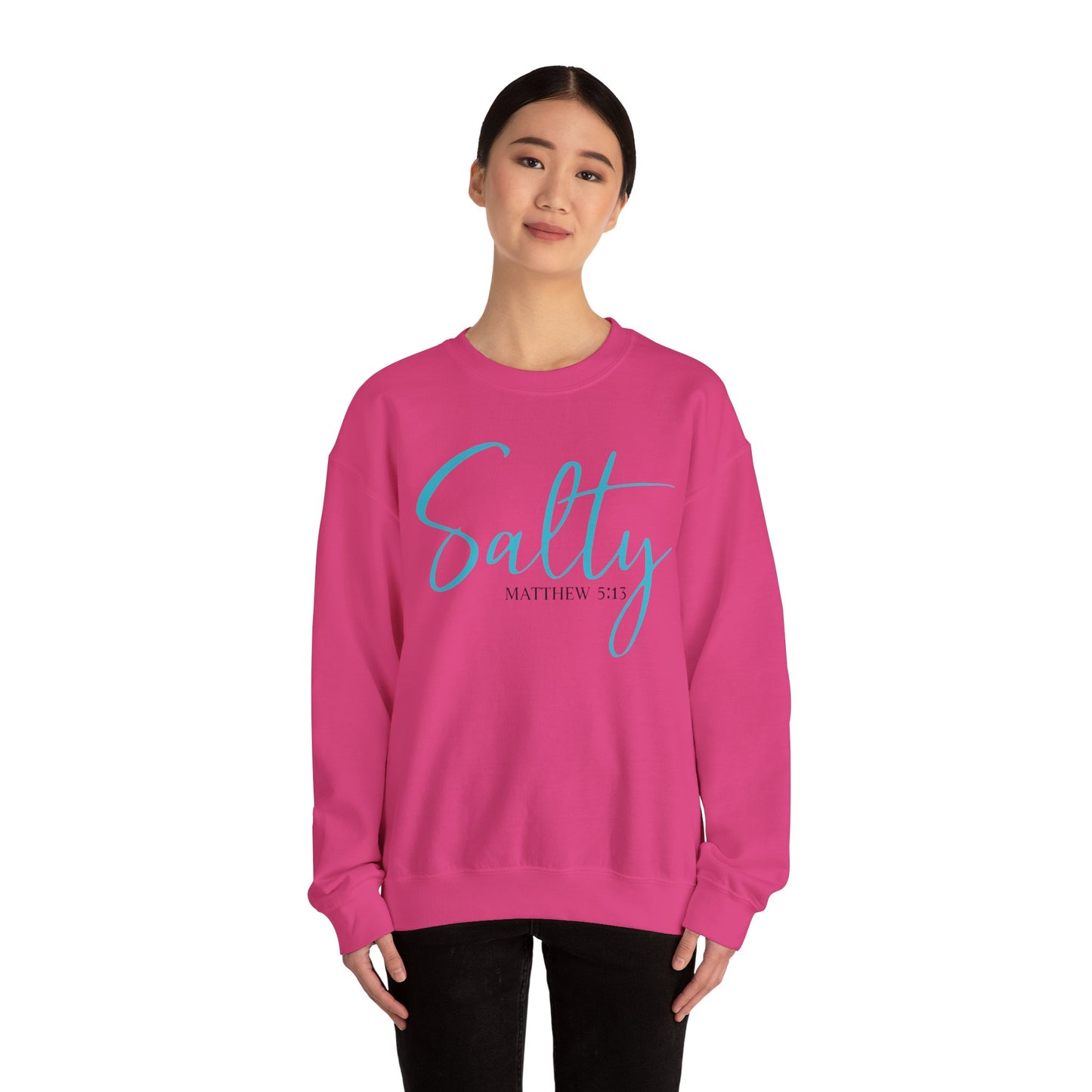 Salty Matthew 5:13 Verse - Christian - Unisex NuBlend® Crewneck Sweatshirt