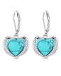 Variety of Styles: Genuine Turquoise and Sterling Silver Earrings and Necklaces