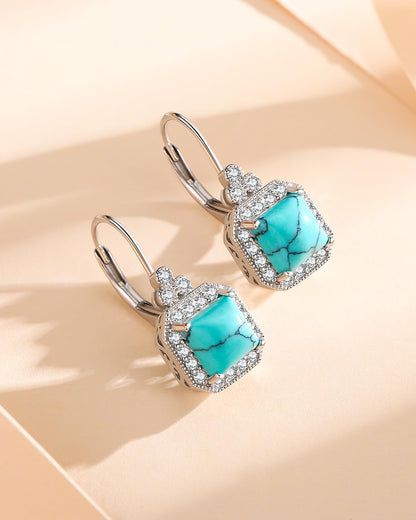 Variety of Styles: Genuine Turquoise and Sterling Silver Earrings and Necklaces