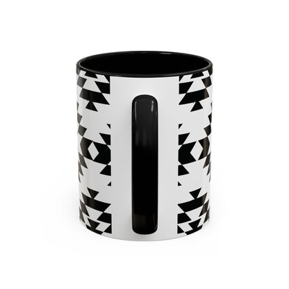 Aztec Icon - Accent Ceramic Coffee Mug, 11oz