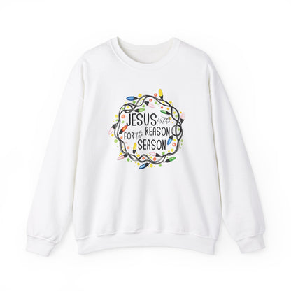 Jesus is the Reason for the Season - Christian - Unisex NuBlend® Crewneck Sweatshirt