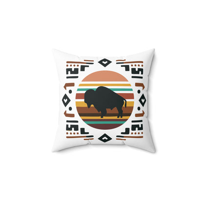 Doubletake Buffalo Stripe Reversible Pillow