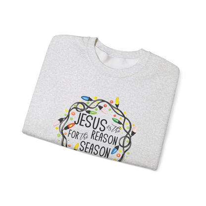 Jesus is the Reason for the Season - Christian - Unisex NuBlend® Crewneck Sweatshirt