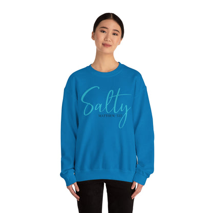 Salty Matthew 5:13 Verse - Christian - Unisex NuBlend® Crewneck Sweatshirt