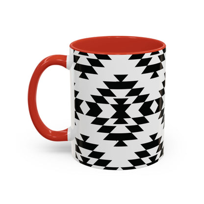 Aztec Icon - Accent Ceramic Coffee Mug, 11oz