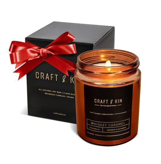 Craft & Kin Scented Candles | Premium Scented Candles | All-Natural Soy Candles | Ultra Clean Burn