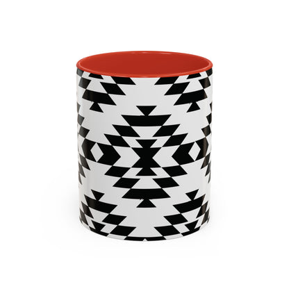 Aztec Icon - Accent Ceramic Coffee Mug, 11oz